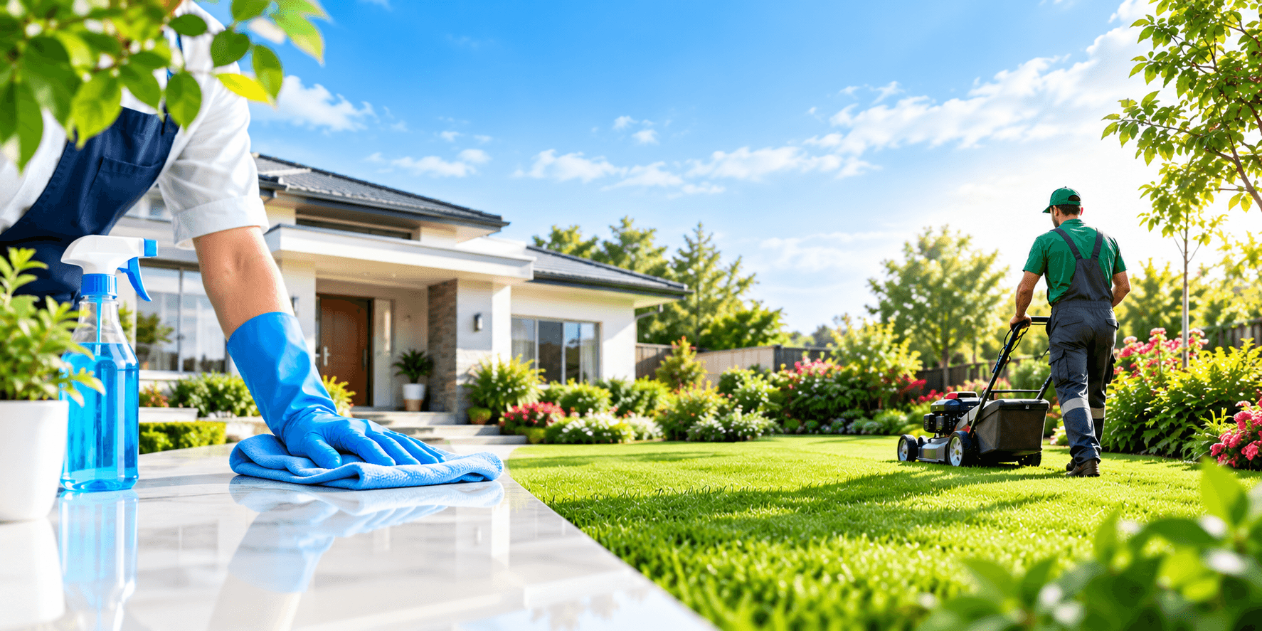 Professional home and commercial cleaning services