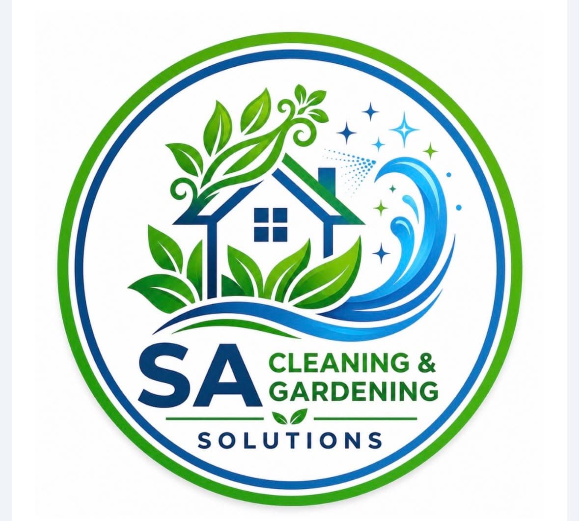 SA Cleaning & Gardening Solutions logo